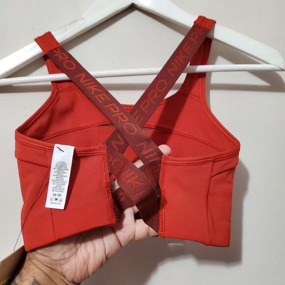 Nike Pro SwooshWomen's Sz XL Medium-Support Non-Padded Graphic Sports Bra - Picture 4 of 9